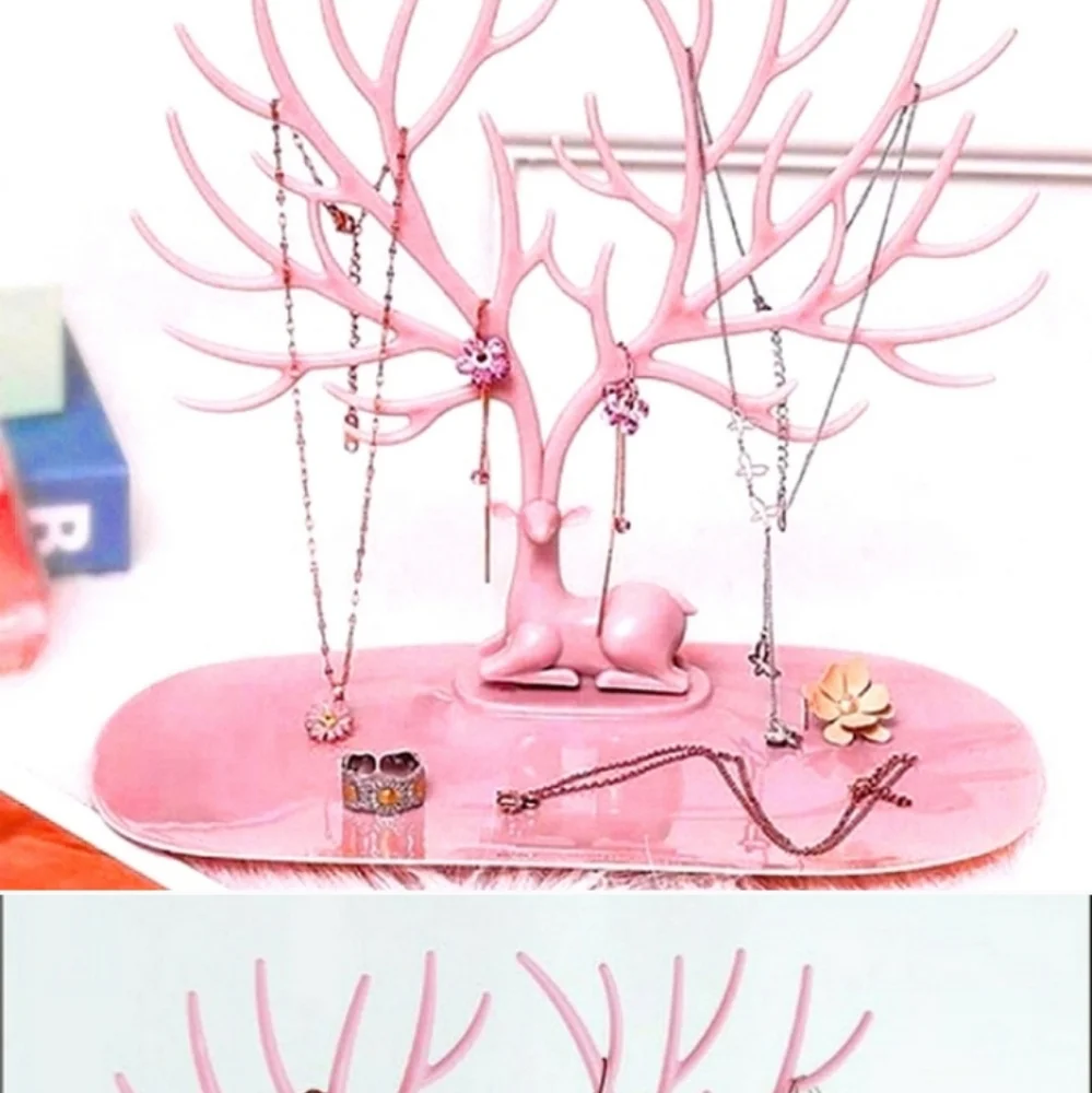 2 Deer Jewelry Display